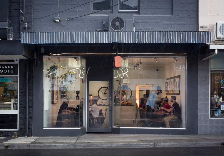 Ampersand Coffee and Food storefront in Thornbury